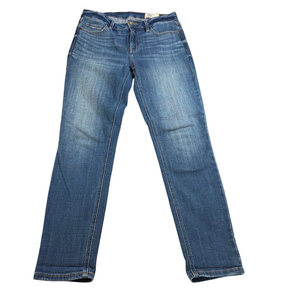 Cosmic Blue Love womens dark wash skinny jeans.  Size 27. denim